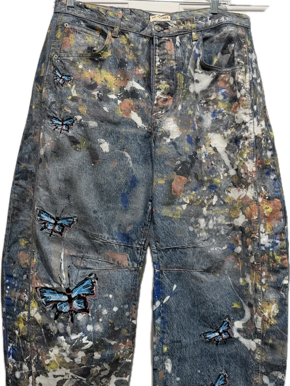 We The Free Good Luck Barrel Illusions Jeans